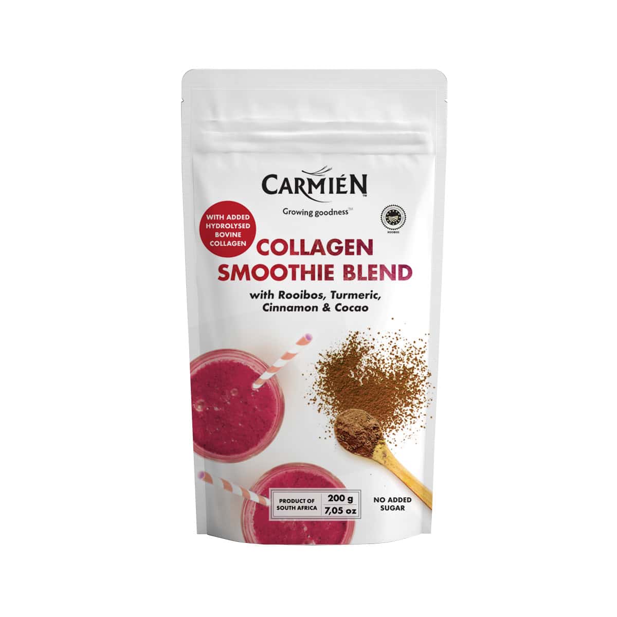 Smoothie Powder: Rooibos Collagen 200g (8 per outer)
