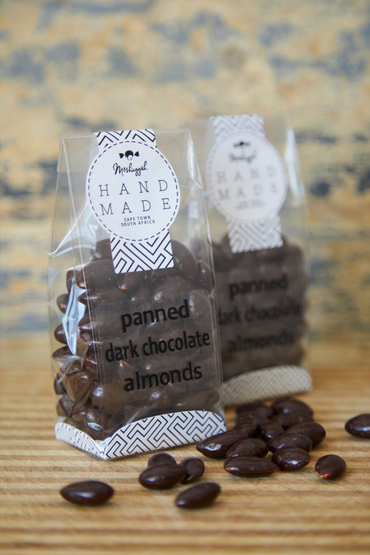 Dark Chocolate Skinny Almonds -Belgian Chocolate Panned