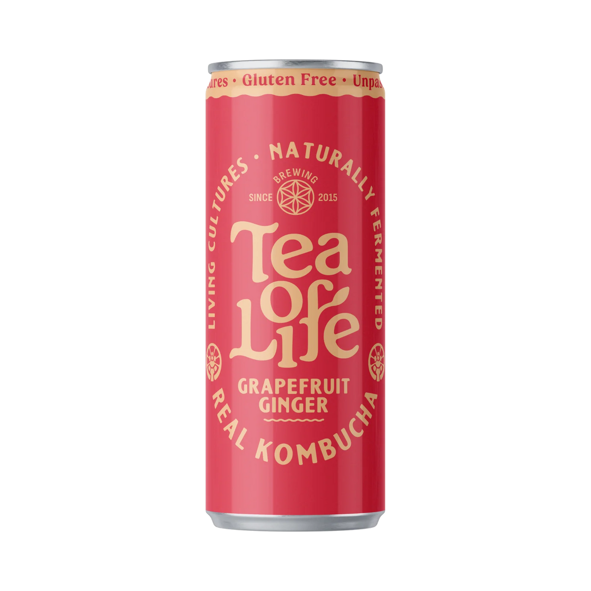 Tins - Tea of Life - Grapefruit Ginger 250ml (6 pack)