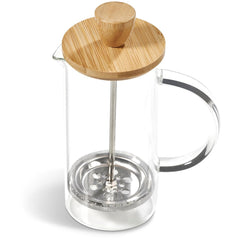 Glass & Bamboo Coffee Plunger - 350ml
