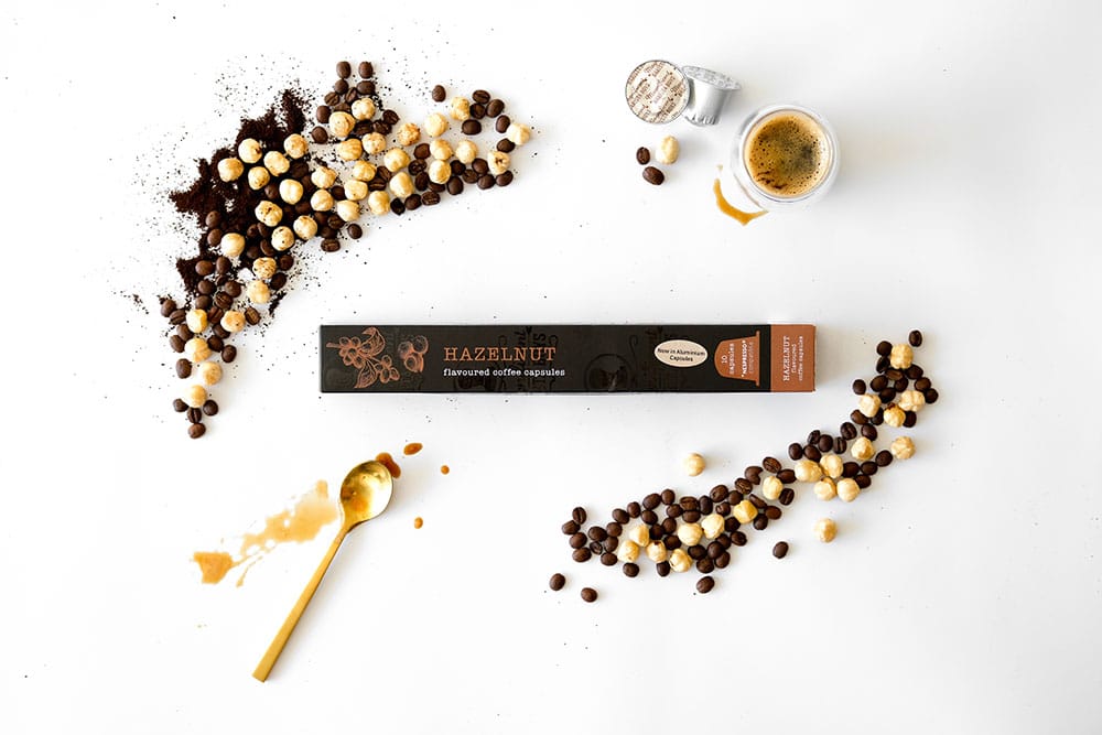Hazelnut Flavoured Coffee Capsules