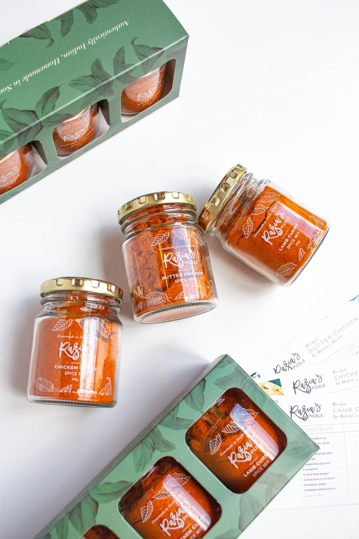 Razia's Spice Trio Boxes