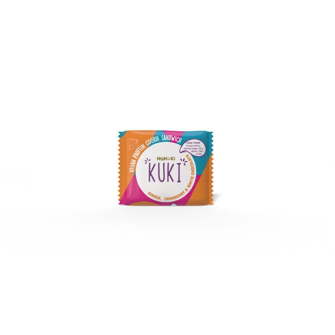 Kuki Ginger Cranberry & White Chocolate