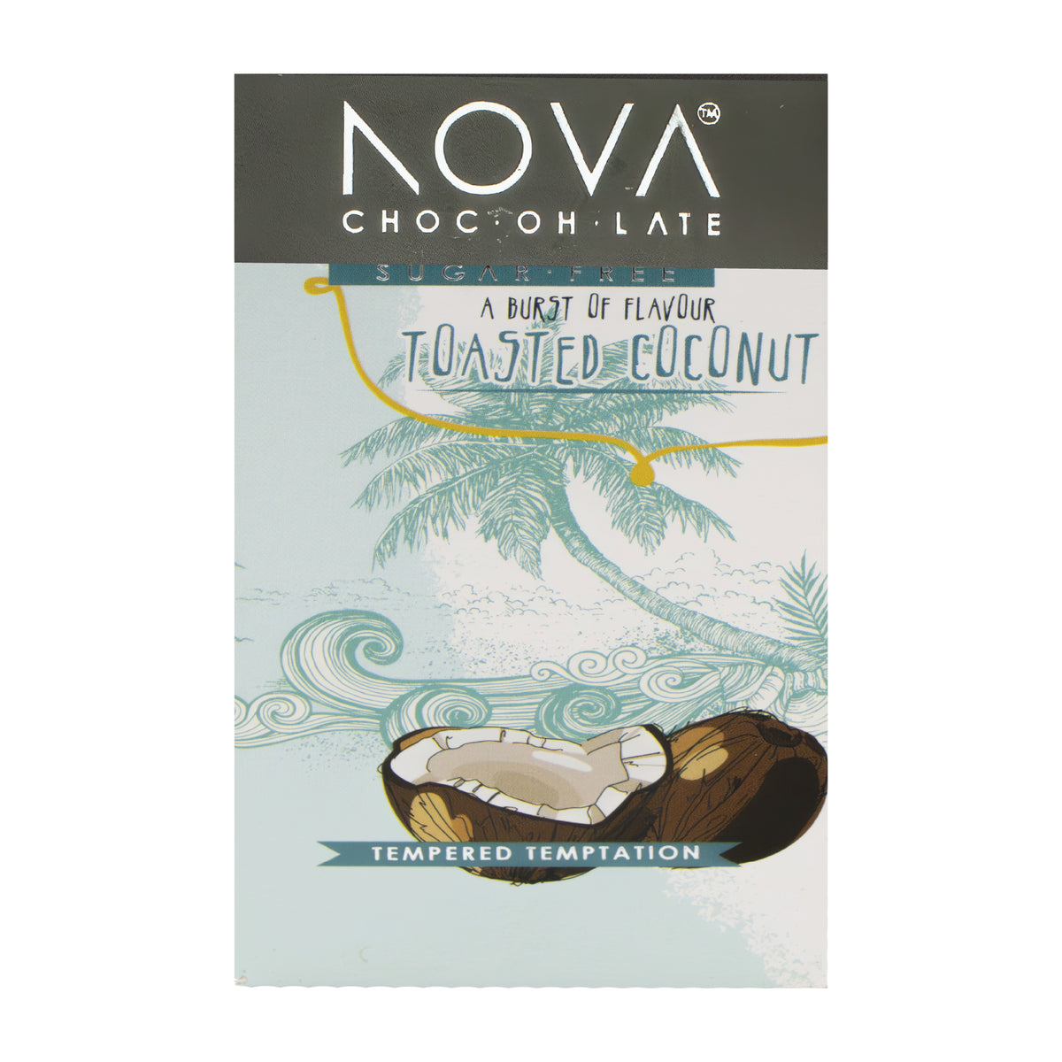 Nova Chocolate - Dark Chocolate with Toasted Coconut
