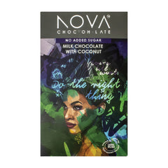 Nova Chocolate - Milk Chocolate with Coconut