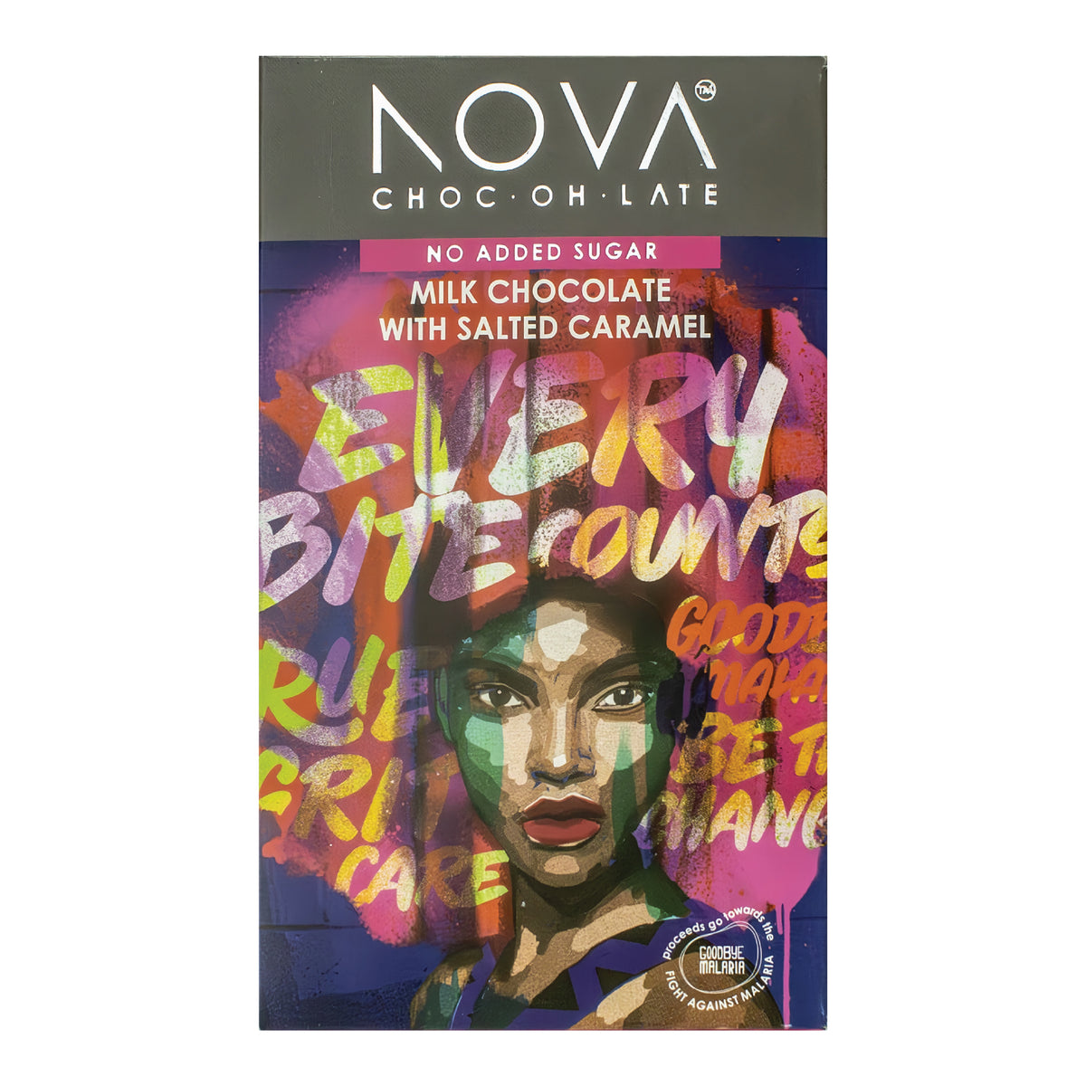 Nova Chocolate - Milk Chocolate with Salted Caramel