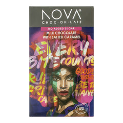 Nova Chocolate - Milk Chocolate with Salted Caramel