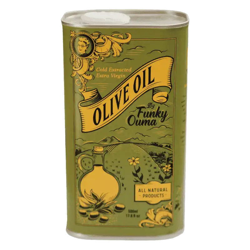 Funky Ouma Olive Oil Tin - Truffle & Thyme