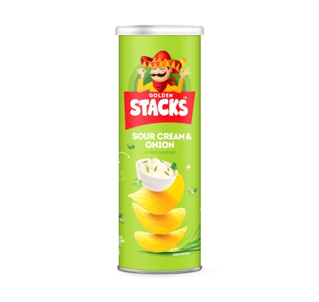 Golden Stacks - Sour Cream & Onion