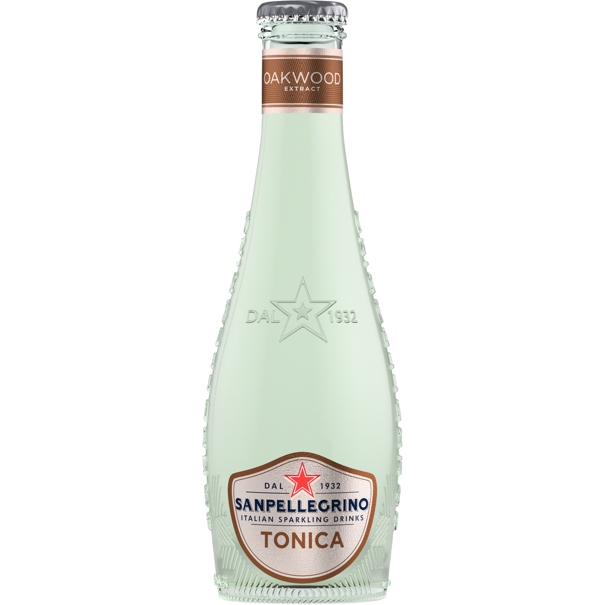 Sanpellegrino Italian Sparking Drinks | Tonica Oakwood Extract Mixer - Glass Bottle - Truffle & Thyme