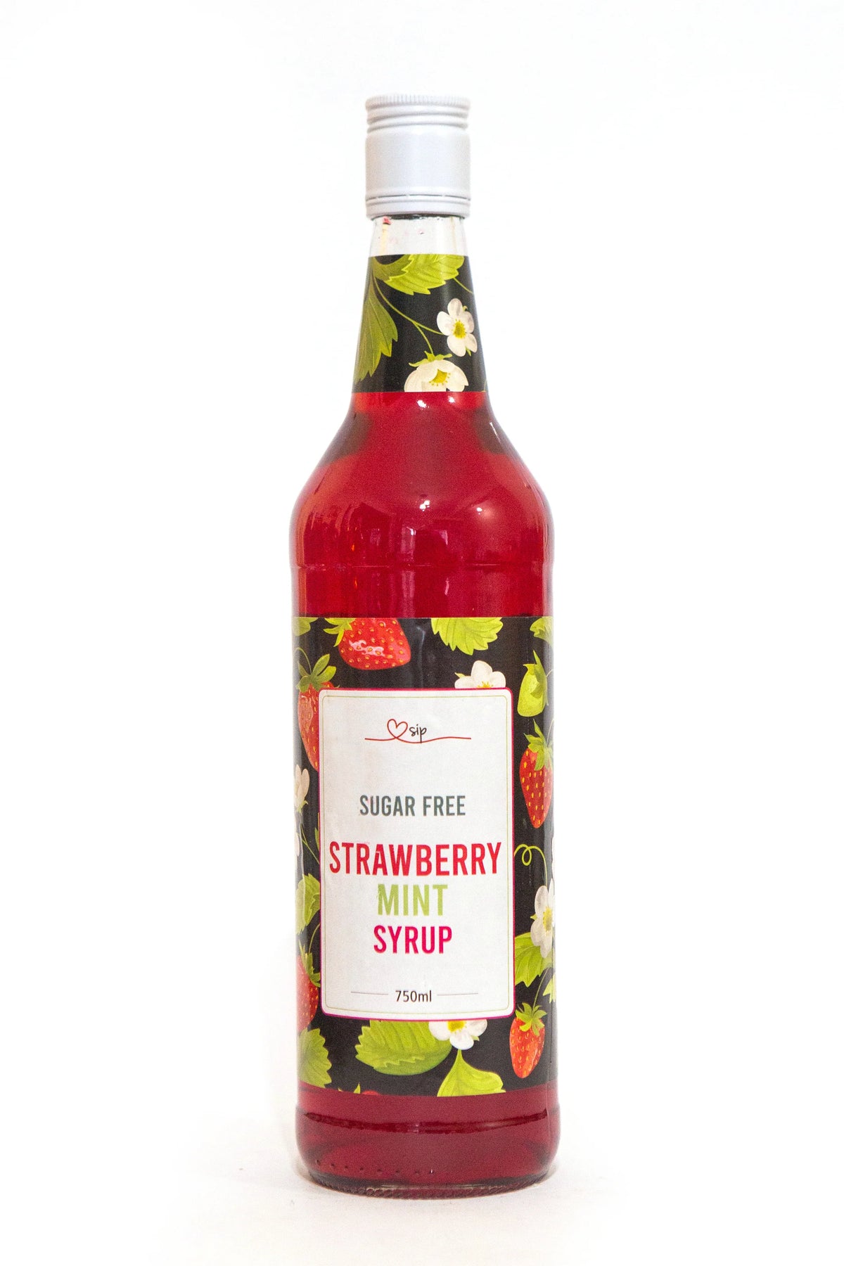 Strawberry Mint Sugar-Free Syrup