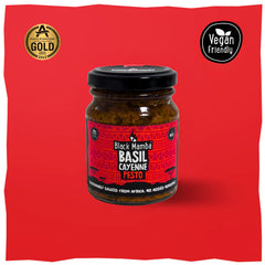 Black Mamba Basil & Cayenne Pesto