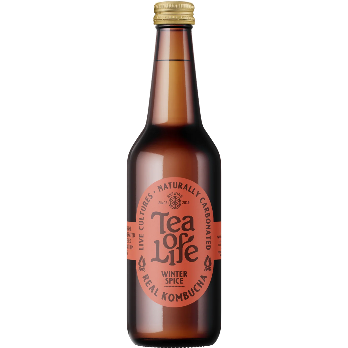 Kombucha - Tea of Life - Winter Spice (6 pack)