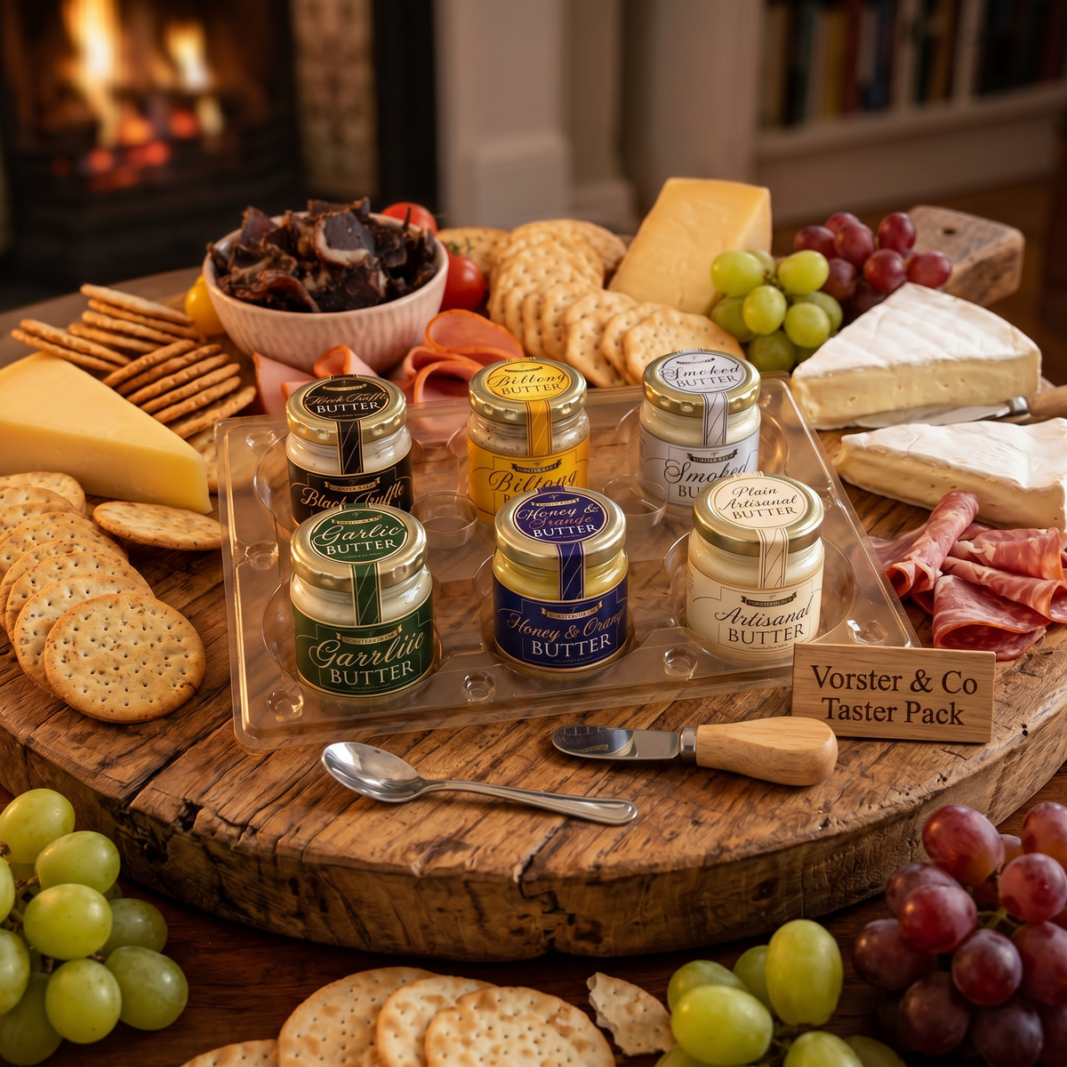 Artisanal butter tasting hamper