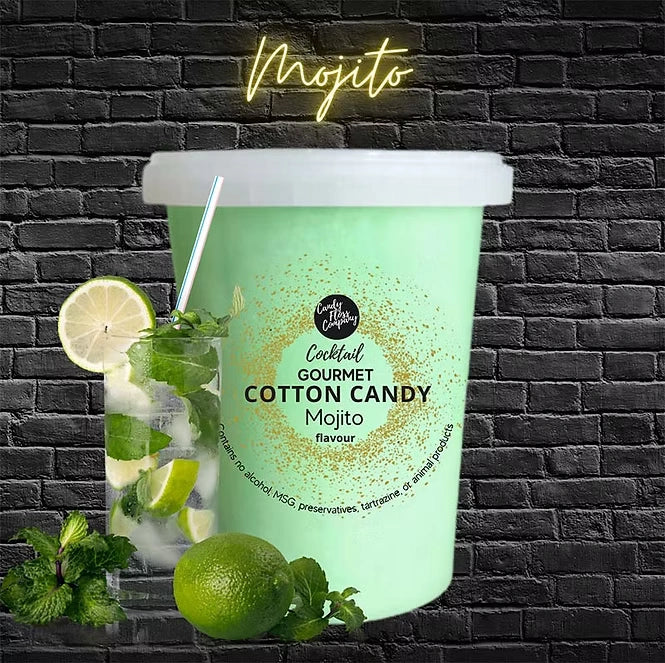 Cocktail Candy Floss - Mojito