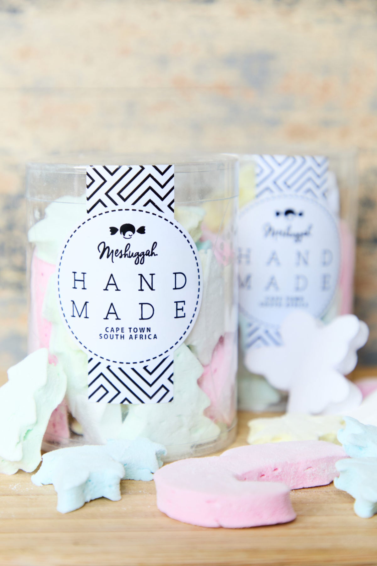 Xmas Marshmallows Shapes in a Tub