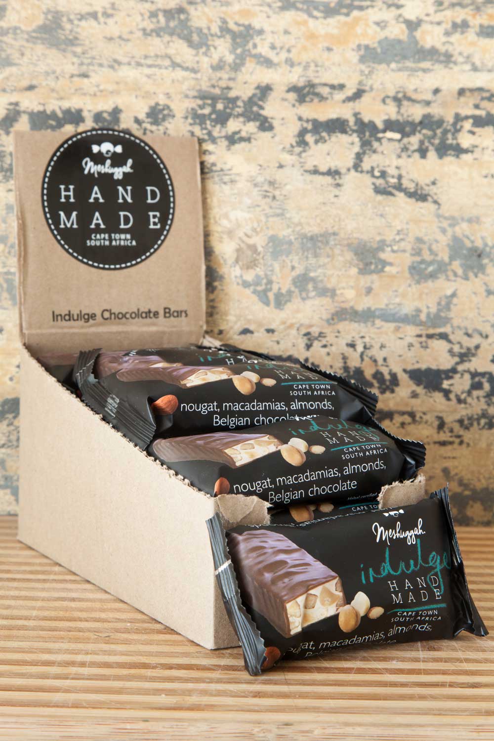 Indulge: Chocolate Bar (Macadamia & Almond Nougat, Belgian Chocolate)