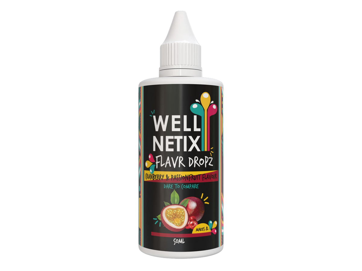 Wellnetix - Drops - Cranberry Passion Fruit
