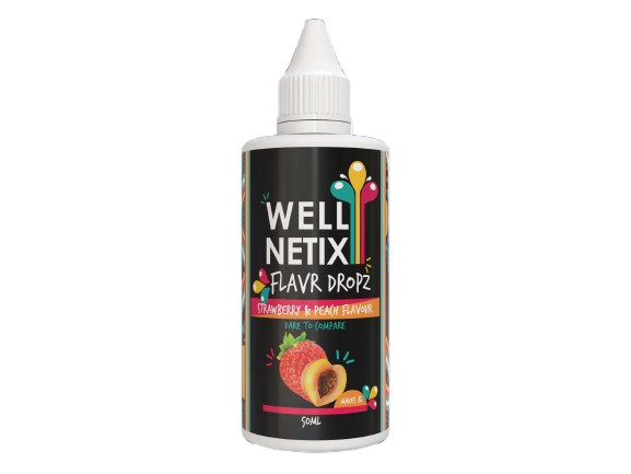 Wellnetix - Drops - Strawberry & Peach