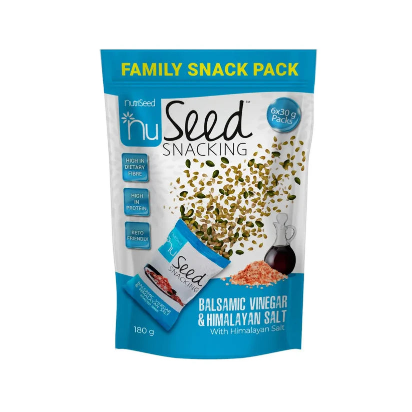 NuSeed Himalayan Salt & Balsamic Vinegar Roasted Seeds