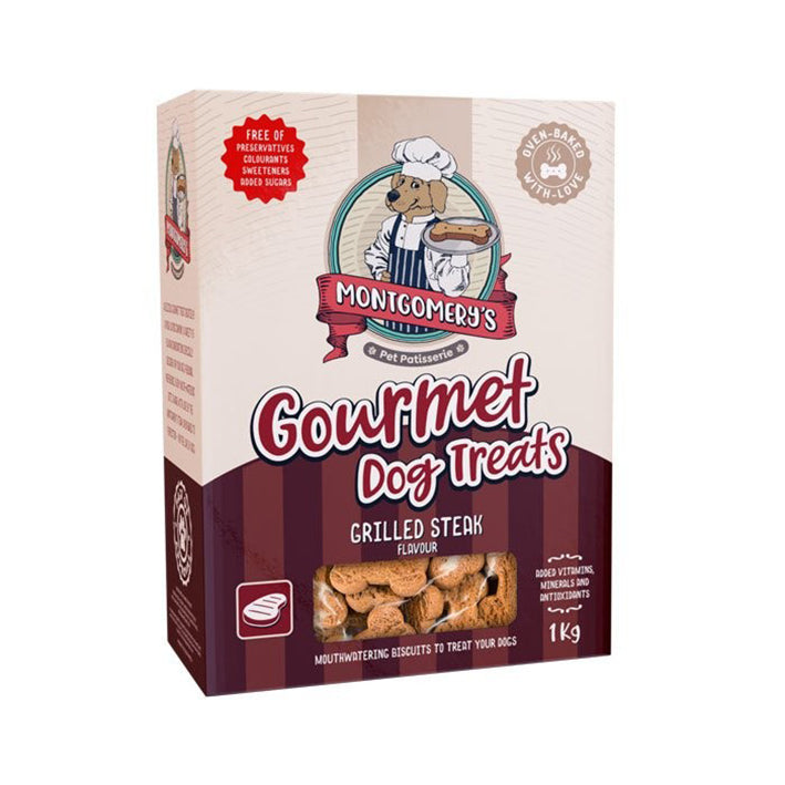 Montgomery’s Dog Treats – Grilled Steak